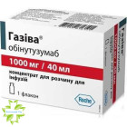 ГАЗИВА® концентрат для р-ра д/инф. по 1000 мг/40 мл во флак. №1