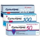 СУЛЬПИРИД таблетки по 200 мг №12 (12х1)