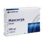 МАКСИГРА таблетки, п/плен. обол., по 100 мг №1