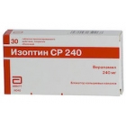 ІЗОПТИН SR табл. прол./д. 240мг №30 (15х2)
