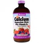 Bluebonnet Nutrition, рідкий кальцій та цитрат магнію плюс вітамін D3